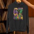 Mardi Gras Six Seven Baseball Drip Number 6 7 Meme Unisex Hoodie