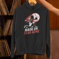 Mask On Fear Gone Baseball Catcher Softball Unisex Hoodie