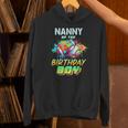 Nanny Of The Birthday Boy Baseball Football Colorful Unisex Hoodie Nanny Of The Birthday Boy Baseball Football Colorful Unisex Hoodie