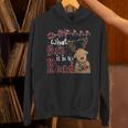 Oh What Fun It Is To Read Christmas Cute Reindeer Read Books Unisex Hoodie
