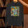 Psychedelic Book Fair For Avid Readers Bookaholic Librarian Unisex Hoodie