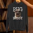 Pug Daddyパグパグパグパグパグパグお父さん犬お父さん父の日甘いパグパグお父さん パーカー