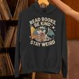 Read Books Be Kind Stay Weird Book Dragon Skeleton Reading Unisex Hoodie Read Books Be Kind Stay Weird Book Dragon Skeleton Reading Unisex Hoodie
