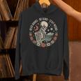 Read Books Be Kind Stay Weird Skull Bookish Boho Cute Unisex Hoodie