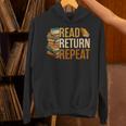 Read Return Repeat Cute Librarian Library Worker Book Lovers Unisex Hoodie