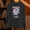 Reading Is Out Of This World Astronaut Space Book Lover Unisex Hoodie