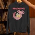 Readolotl An Axolotl That Read Many Books Axolotl Unisex Hoodie Readolotl An Axolotl That Read Many Books Axolotl Unisex Hoodie
