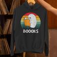 Retro Book Ghost Reading Halloween Teacher Men Women Unisex Hoodie Retro Book Ghost Reading Halloween Teacher Men Women Unisex Hoodie
