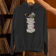 Robin Owl Bird Birds With Books Birdlover Animal Unisex Hoodie