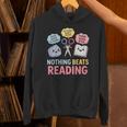 Rock Paper Scissors Nothing Beats Reading Book Lover Unisex Hoodie Rock Paper Scissors Nothing Beats Reading Book Lover Unisex Hoodie