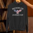 Rogue America ユーズド加工 アメリカ国旗 イーグル パーカー