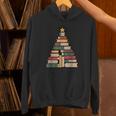Snowy Book Tree Christmas For Readers And Librarians Unisex Hoodie Snowy Book Tree Christmas For Readers And Librarians Unisex Hoodie