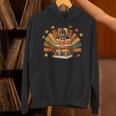 Thanksgiving Turkey Reading Book Fall Season Teacher Costume Unisex Hoodie
