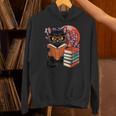 Vintage Japanese Cat Book Lovers Librarian Dad Teacher Unisex Hoodie Vintage Japanese Cat Book Lovers Librarian Dad Teacher Unisex Hoodie