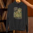 Women's Book & Plant Lover Reading Gardening She Also Need Plants Unisex Hoodie
