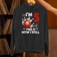 キッズ 5歳の誕生日 男の子 ボウリング This Is How I Roll 5歳 パーカー