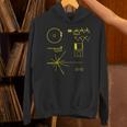 クラシック Nasa ボイジャー ゴールデンレコード 長袖tシャツ パーカー