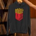 クールなフライドポテトポケットノベルティグラフィックtシャツ&クールデザイン パーカー