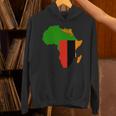 ザンビア国旗 アフリカ 大陸 シルエット ザンビアンへのギフト 長袖tシャツ パーカー