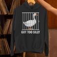 シリー・グースtシャツバカになりすぎた パーカー