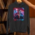 セクシーガールグラフィックtシャツ セクシーピンナップモデル&エキゾチックカー パーカー