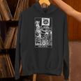 デスタロットカードtシャツトラディショナルデザイン パーカー