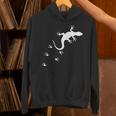 トカゲの跡 クライミング ヤモリ テラリウム 爬虫類 オーナー 長袖tシャツ パーカー