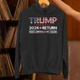 トランプ 2024 ザ・リターン パーカー