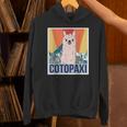 レトロ国立公園 エクアドル コトパクシ ラマ キャンプ パーカー