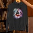 宇宙猫乗馬ユニコーン ラマ ベーコン&タコス パーカー