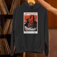 恐竜レトロヴィンテージ映画ポスタープリント 長袖tシャツ パーカー