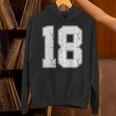 番号18シャツ、番号付き ヴィンテージ 18歳の誕生日 パーカー
