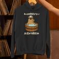 面白いtシャツ カピバラ 動物 メンズ かわいい おもしろ 面白い 服 ネタ 私は頑張らない お前が頑張れ 長袖tシャツ パーカー