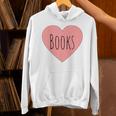 Back To School Heart Love Reading Cute I Love Books Unisex Hoodie Back To School Heart Love Reading Cute I Love Books Unisex Hoodie