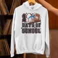 Baseball 100 Days Of School Happy 100th Day Teachers Kids Unisex Hoodie