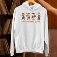 Baseball Goose Baseball Silly Goose Game Day Sports Unisex Hoodie Baseball Goose Baseball Silly Goose Game Day Sports Unisex Hoodie