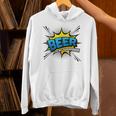 Beer Is My Superpower Comic Book Unisex Hoodie