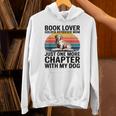 Book Lover Golden Retriever Mom Just One More Chapter Unisex Hoodie