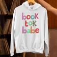 Book Tok Babe Bookish Woman Loves To Read Reading Novels Unisex Hoodie Book Tok Babe Bookish Woman Loves To Read Reading Novels Unisex Hoodie