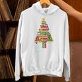 Books Christmas Tree Xmas Librarian Book Lovers Pajama Unisex Hoodie Books Christmas Tree Xmas Librarian Book Lovers Pajama Unisex Hoodie