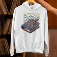 Books Rock Rock'n Roll Science Of Reading Teachers Guitar Unisex Hoodie