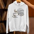 Coffee And Books Lover Bookworm Reading Library Fan Unisex Hoodie