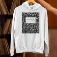 Composition Book Notebook School Class Premium Tri-Blend T-Shirt Unisex Hoodie