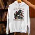 F-CAW-F I'm Reading Crow Book Lover Introvert Meme Unisex Hoodie