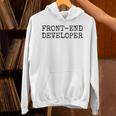 Front End Developer パーカー