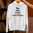 Keep Calm And Breed ファーマーブリーダー 馬サラブレッド パーカー