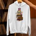 Kittens Cats Tea Party And Books Unisex Hoodie Kittens Cats Tea Party And Books Unisex Hoodie