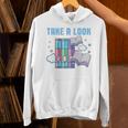 Take A Look Its In A Book Shirt Reading Readers Unisex Hoodie
