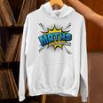 Maths Is My Superpower Comic Book Style Unisex Hoodie