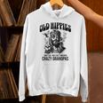 Old Hippies Don't Die They Turn Into Crazy Grandpas パーカー